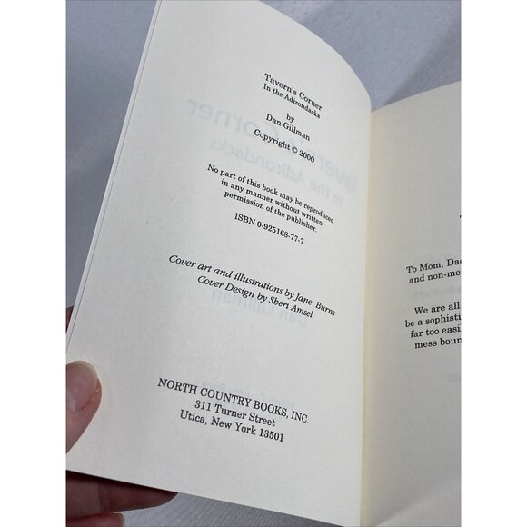 Tavern's Corner in the Adirondacks Fictional, short stories, Adirondacks NY Mint - Picture 5 of 5